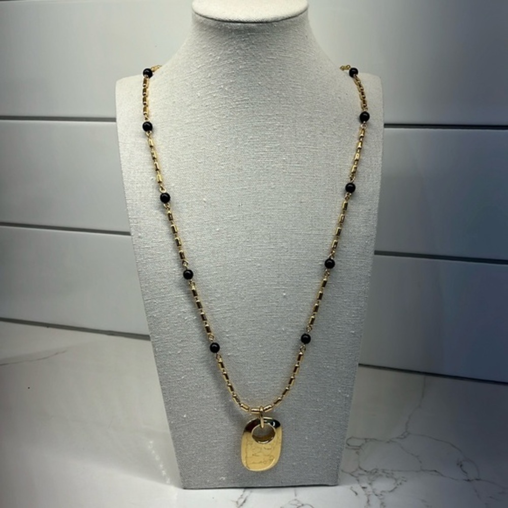 Vintage Long Goldtone Necklace